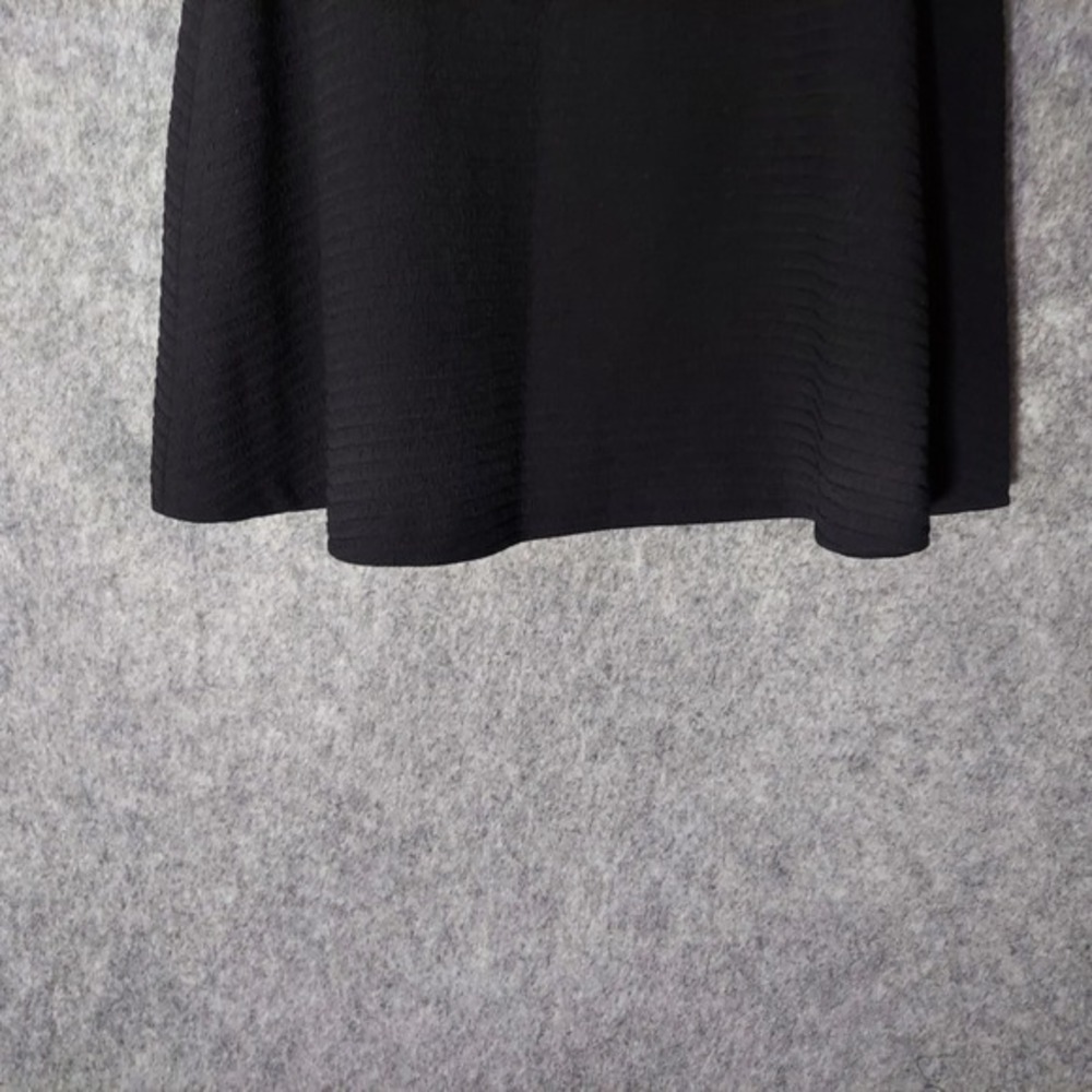 NWOT Sandro Paris Skirt 2 Crepe Stripe Black Stretch High Rise Business Career - Picture 7 of 12